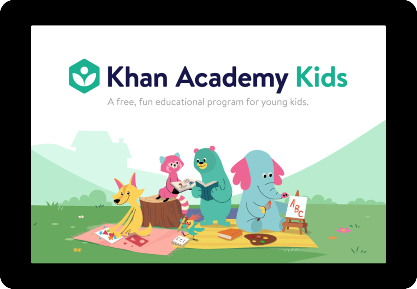 KHan Academy Kids iPad app